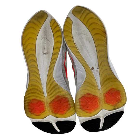 Nike Speed Air Zoom Running Shoes 6.5Y White Black Lace Up Kids Youth CJ2088-100 - Picture 6 of 9